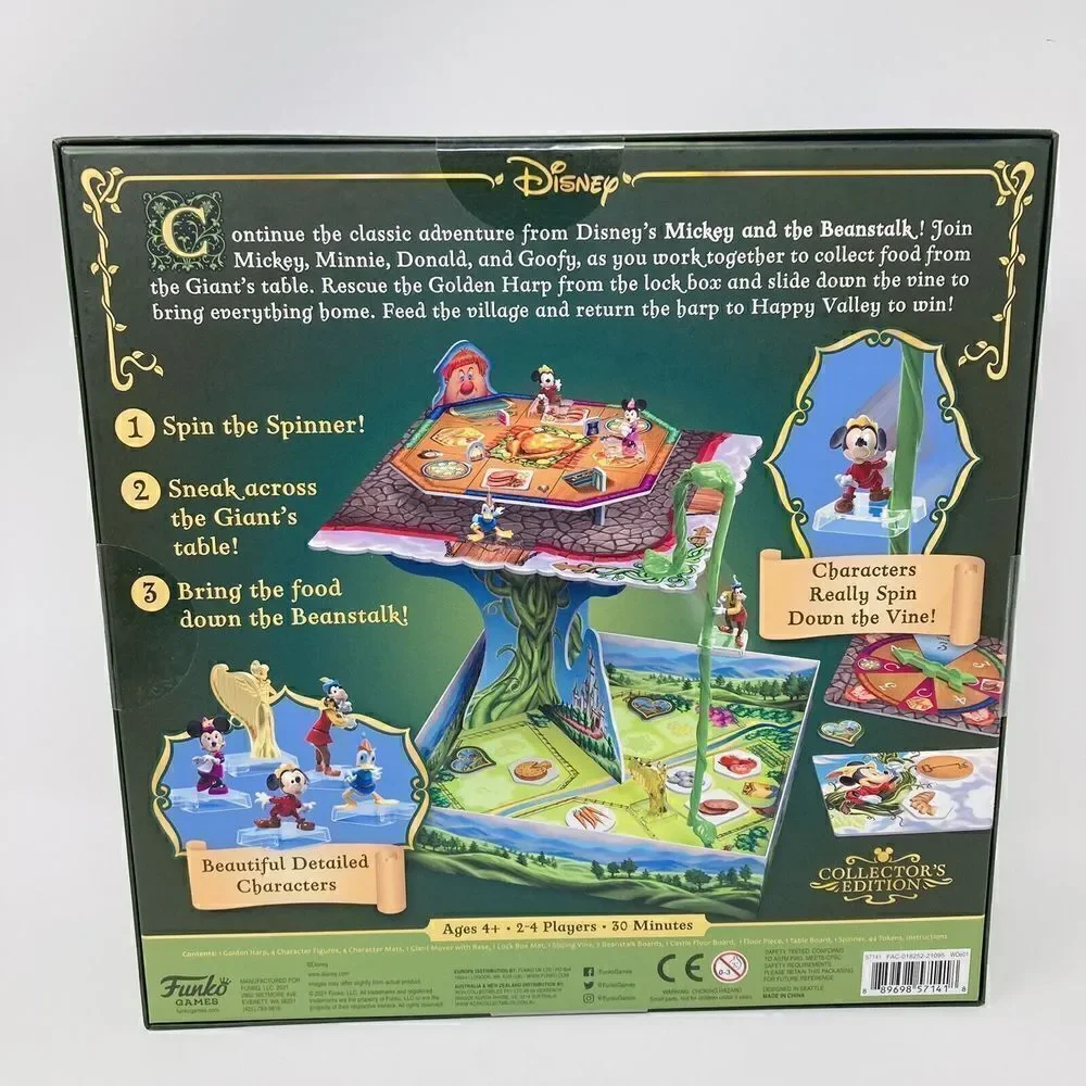 Disney Mickey and The Beanstalk Game Collector's Edition Funko‎ NEW SEALED